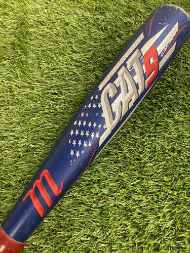 Used Kid Pitch (9YO-13YO) 2021 Marucci CAT9 Connect Bat USSSA Certified (-10) Alloy 18 oz 28"