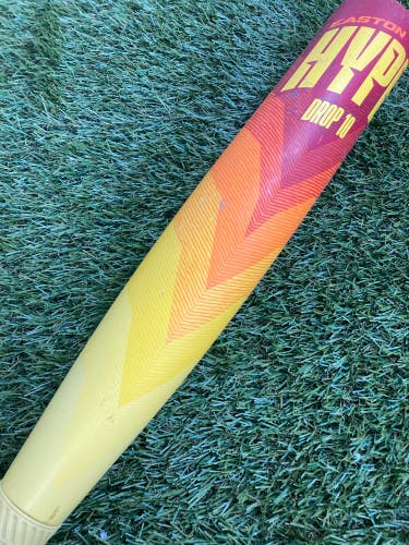 Used Kid Pitch (9YO-13YO) 2023 Easton Hype Fire Bat USSSA Certified (-10) Composite 21 oz 31"