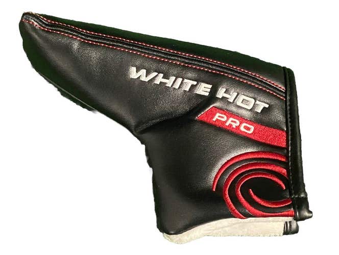 Odyssey Golf White Hot Pro Blade Putter Headcover With Hook & Loop Fastener Nice