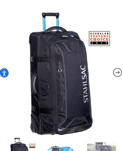 Stahlsac steel wheeled 37” bag