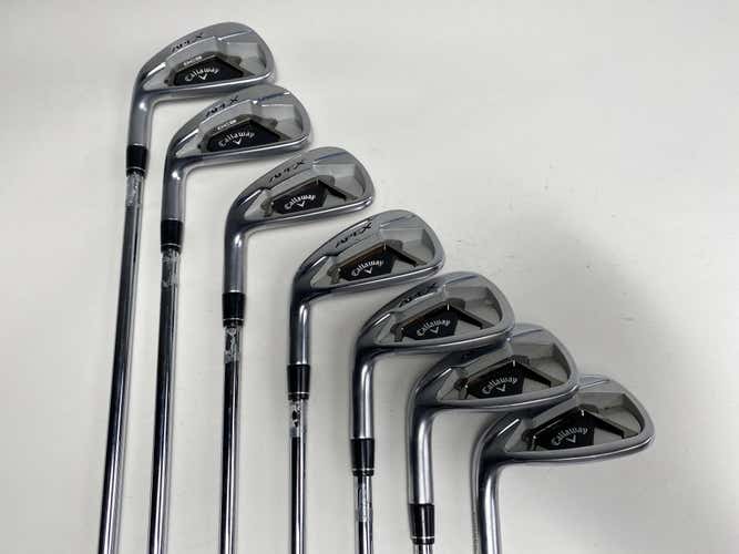 Callaway Apex 21 Iron Set 4-PW+AW (No 8) True Temper Elevate ETS VSS Regular LH