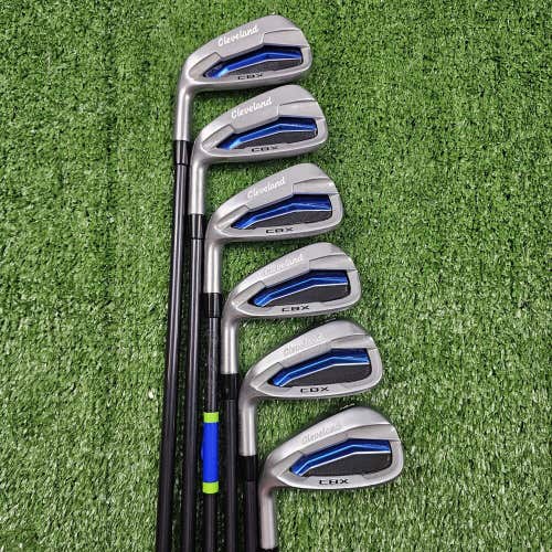 Cleveland Launcher CBX Iron Set 5-PW Miyazaki C Kua Regular Graphite Left LH