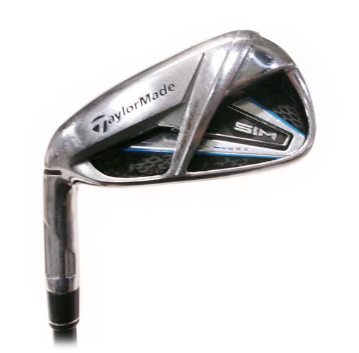 LH TaylorMade Sim Max Single 7 Iron Graphite Fujikura Ventus 5-A Senior Flex