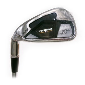 NEW LH Callaway Rogue ST Max Fitting Cart 7 Iron Steel Dynamic Gold MID 115