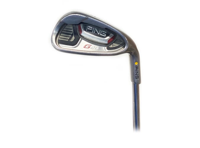 Ping G20 Single 9 Iron Yellow Dot Steel CFS Stiff Flex