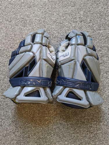 Used Georgetown Maverik Max Lacrosse Gloves 13"