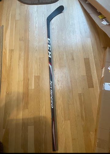 Used Senior CCM Right Handed Toe Pattern JetSpeed FT2 Hockey Stick