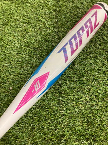 Used 2022 Easton topaz Bat (-10) Alloy 19 oz 29"