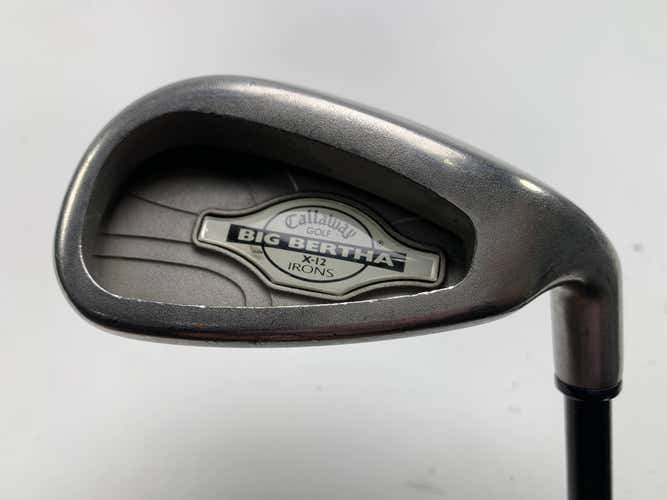 Callaway X-12 Single 9 Iron RCH 99 Regular Graphite Mens RH