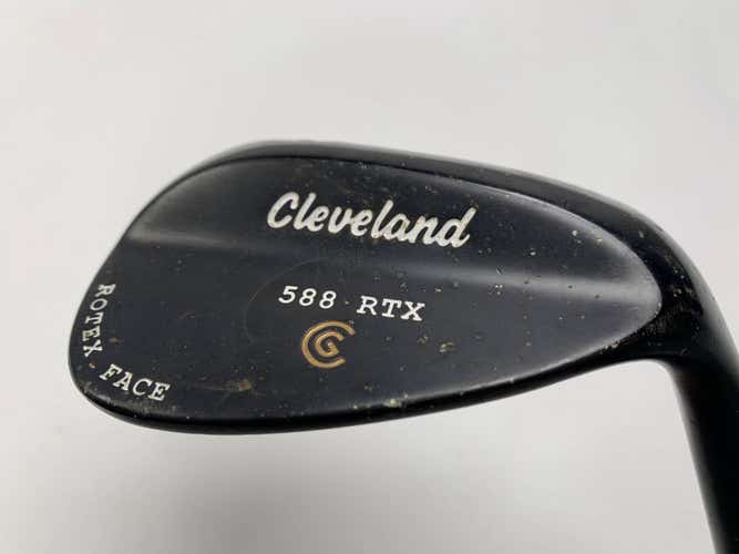 Cleveland 588 RTX Black Pearl Lob Wedge LW 60* 8 DG Wedge Steel Mens RH