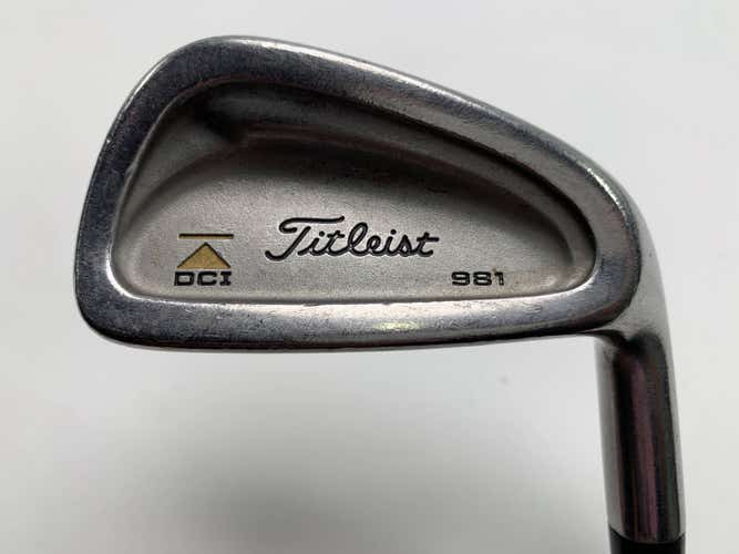 Titleist DCI 981 Single 6 Iron Tri-Spec Stiff Graphite Mens RH