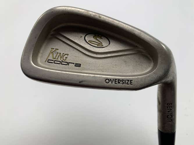 Cobra King Cobra Oversize Senior Single 9 Iron Senior Graphite Mens RH