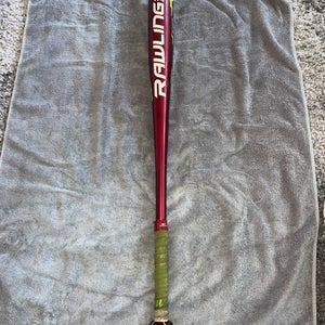 Used 2017 Rawlings BBCOR Certified Alloy 29 oz 32" Velo Bat