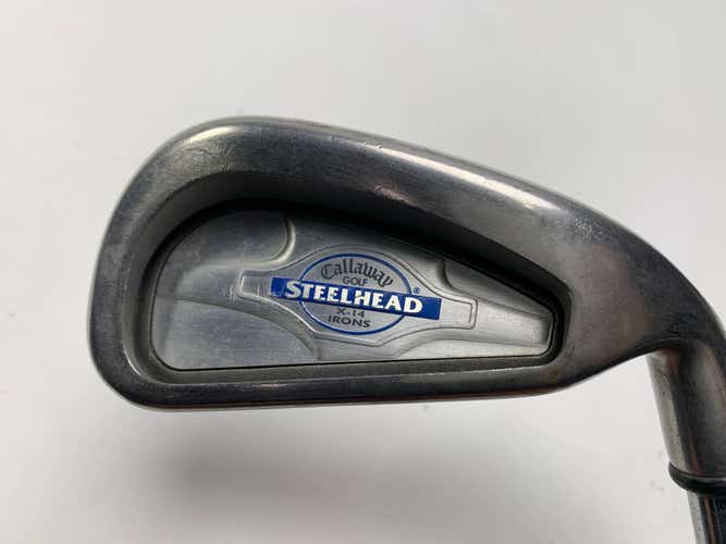 Callaway X-14 Single 4 Iron Steelhead X-14 Regular Steel Mens RH