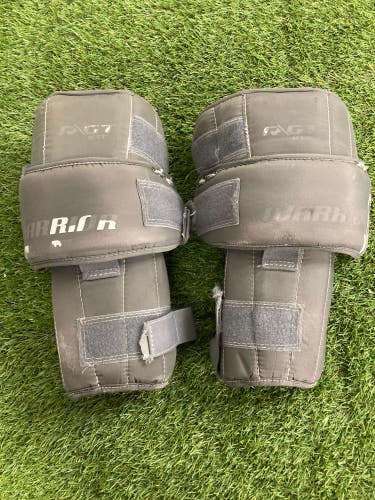 Used Warrior Ritual GT Intermediate Goalie Knee Guards