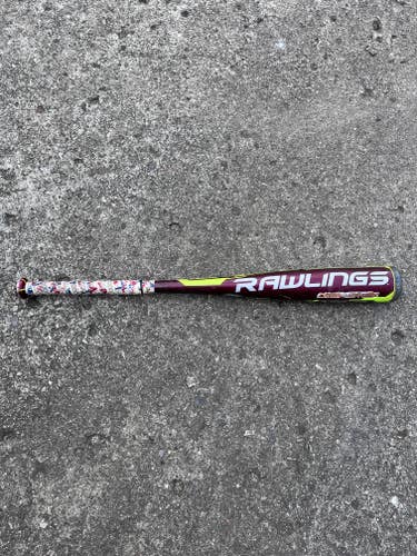 Used Rawlings Velo USSSA Certified Bat (-10) Alloy 18 oz 28"