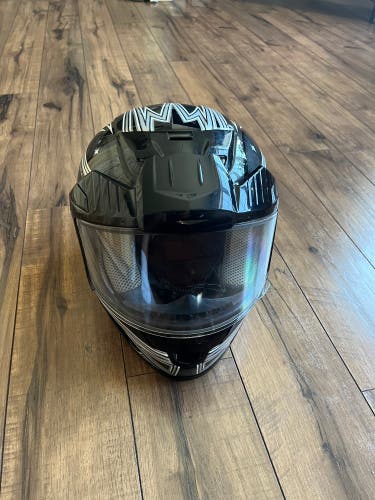 Motocross/ATV Zox Black Helmet L