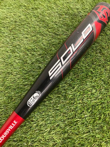 Used Kid Pitch (9YO-13YO) 2020 Louisville Slugger Solo Bat USSSA Certified (-10) Alloy 21 oz 31"