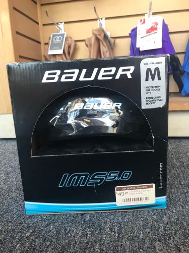 New Medium Bauer  IMS 5.0 Helmet