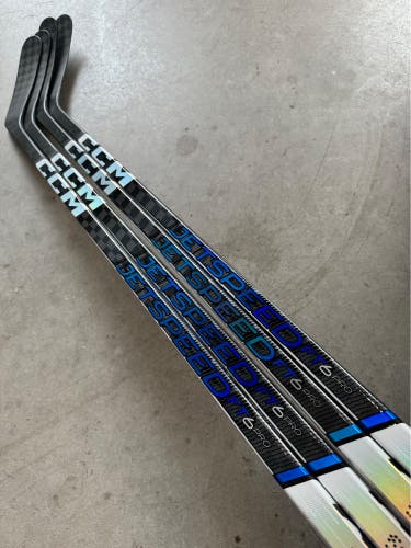 NHL New Senior CCM Left Hand 80 Flex P92M Pro Stock Jetspeed FT6 Pro Hockey Stick