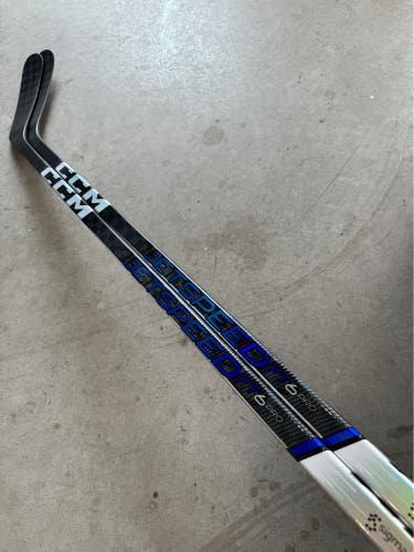 2 PACK NHL New Senior CCM Left Hand 80 Flex P92M Pro Stock Jetspeed FT6 Pro Hockey Stick