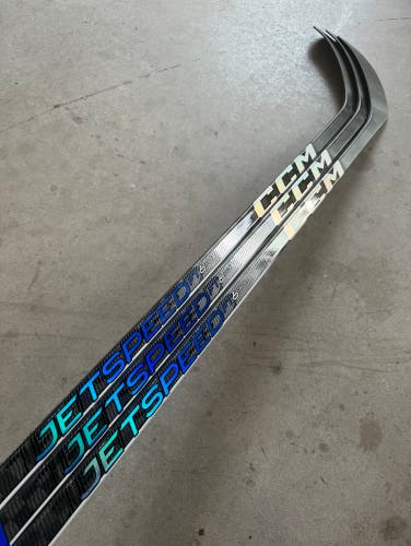 3 PACK NHL New Senior CCM Left Hand 80 Flex P92M Pro Stock Jetspeed FT6 Pro Hockey Stick