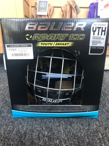 New Youth Bauer  Re-Akt 100 Helmet