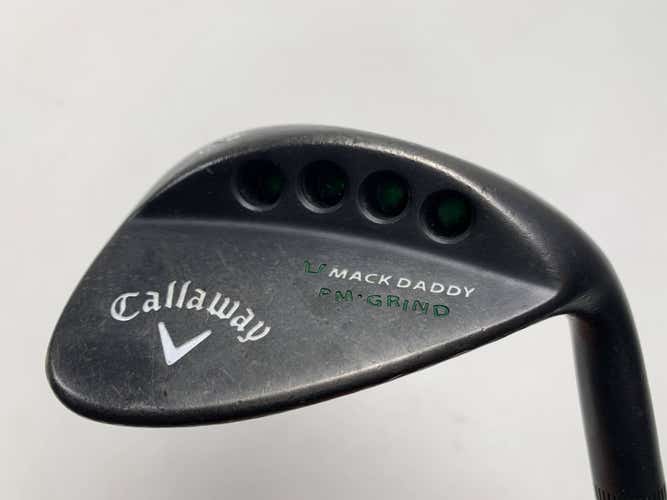 Callaway Mack Daddy Matte BLK PM Grind Sand Wedge SW 56* 13 Tour-V RH