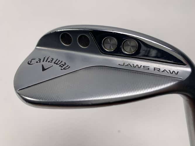 Callaway Jaws Raw Chrome Lob Wedge LW 60* 12 W-Grind MMT 304SS 85g Regular RH