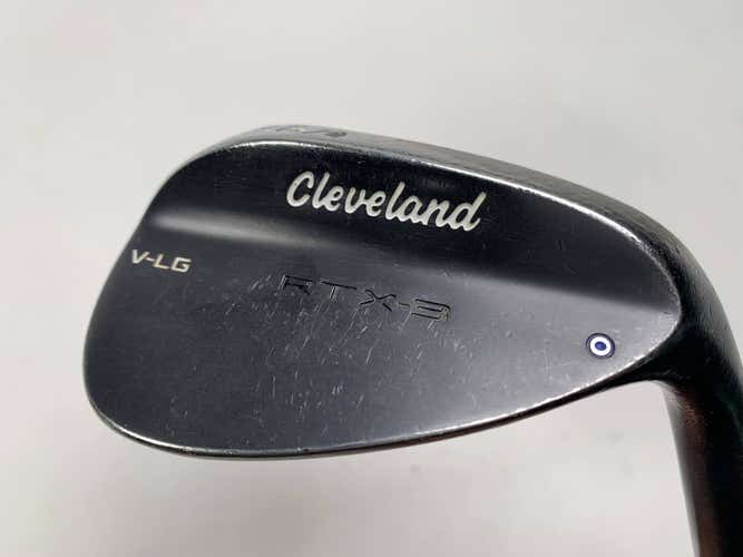 Cleveland RTX-3 Black Satin Sand Wedge SW 56* 8 Bounce True Temper DG RH