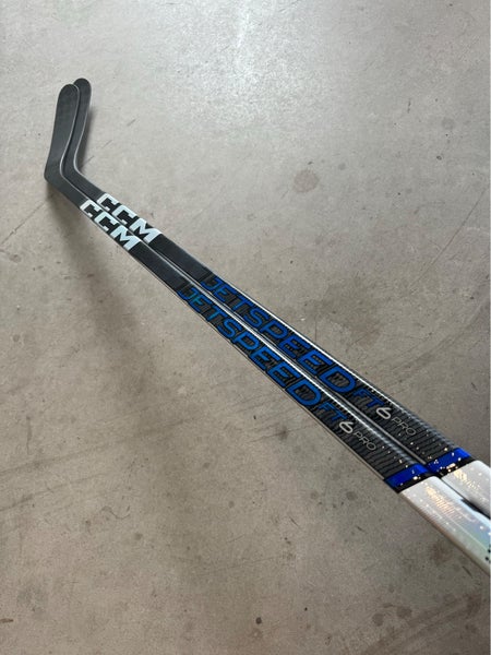 2 PACK NHL New Senior CCM Left Hand 80 Flex P92M Pro Stock Jetspeed FT6 Pro Hockey Stick