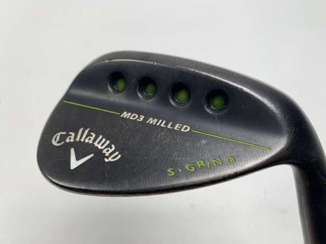 Callaway MD3 Milled Black S-Grind Sand Wedge SW 56* 10 Bounce S-Grind RH