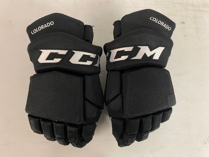 CCM HGTK Tacks Pro Stock 13” Hockey Gloves Black 807427