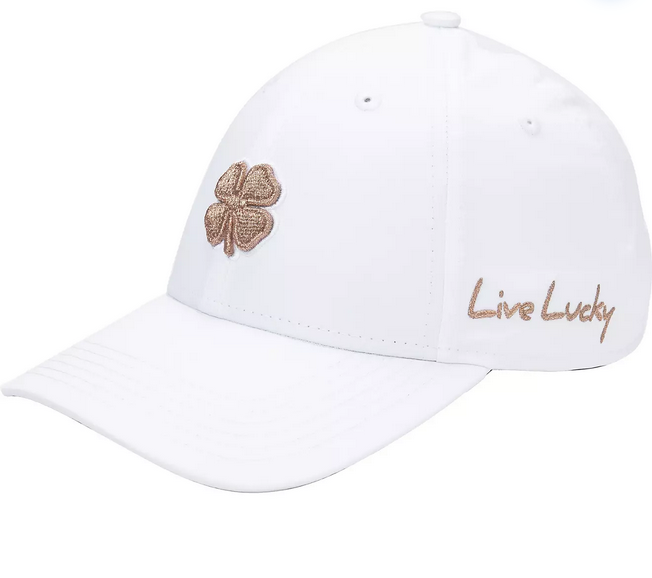 NEW Women's Black Clover Live Lucky Hollywood 1 Adjustable Toggle Golf Hat/Cap