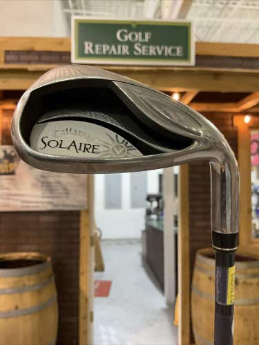 Callaway Golf Solaire Pitching Wedge Golf Club Ladies Flex Graphite Shaft WRH