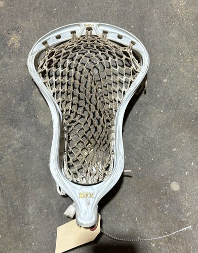 White Used Attack & Midfield STX Stallion 900 Strung Head