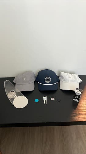 Callaway Hats - Divot Tool - Peter Millar ball markers