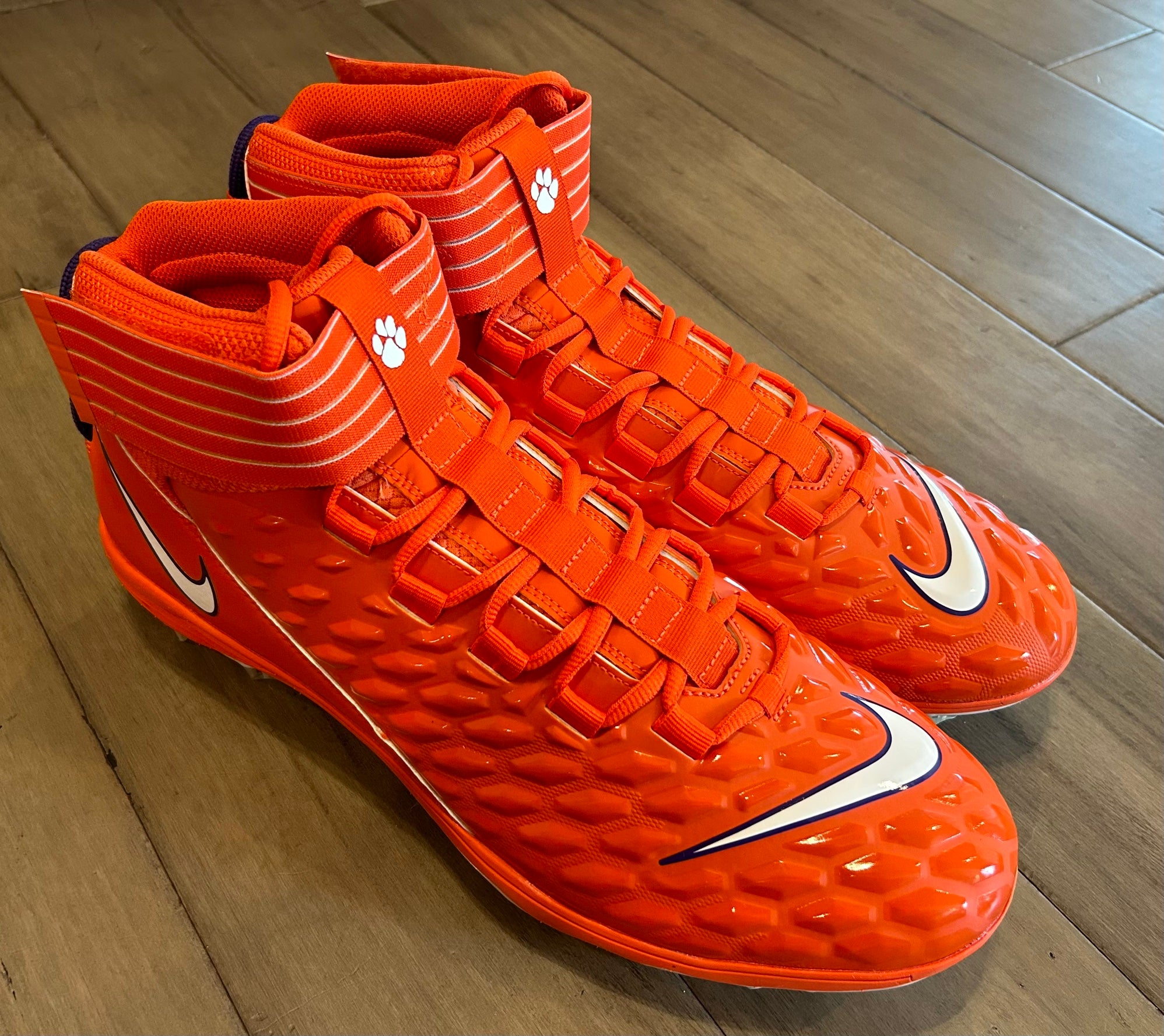 Nike Force Savage Pro 2 Orange Football Cleats AH4000-800 Nike Football Cleats Mens 18 Orange Force Savage Pro TD 2  main image 2