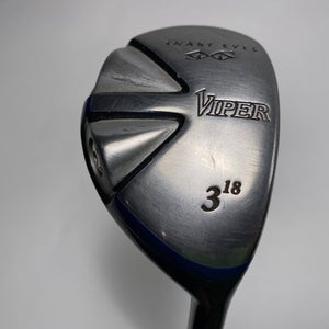 Snake Eyes Viper 3 Hybrid 18* Grafalloy ProLaunch Blue Regular Graphite Mens RH