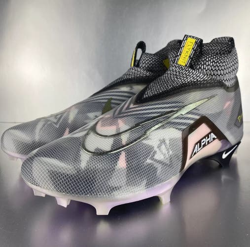 Size 14 Men’s Nike Alpha Menace Elite 3 Football Cleats RW Wolf Grey