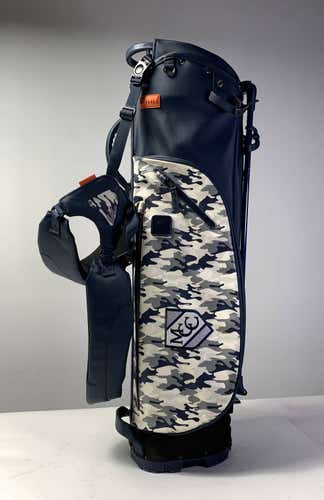 Stitch SL2 Stand Bag Blue Camo 4-Way Divide Dual Strap Golf Bag