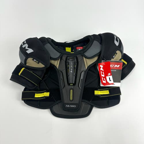 Brand New CCM TACKS AS 580 Shoulder Pads Junior Large