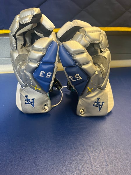 Air Force Lacrosse Lightly Used Maverik Large Lacrosse Gloves