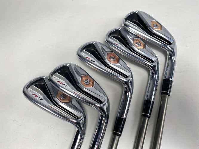 TaylorMade R11 Iron Set 7-PW+AW Fujikura Motore 50g Ladies Graphite Womens RH