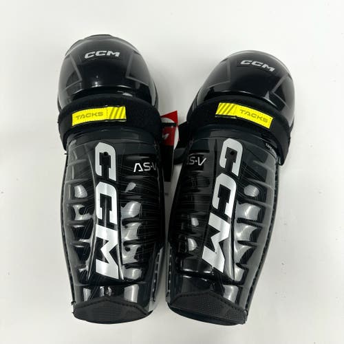 Brand New CCM TACKS AS5 Shin Guards Junior 12"