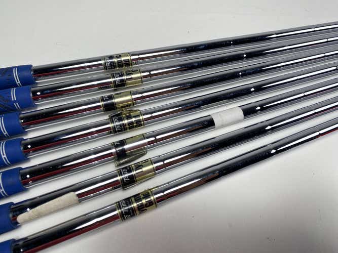 True Temper Dynamic Gold S300 Stiff Iron Set 7 Shafts 34.50''-37.25''-Pull 0.355