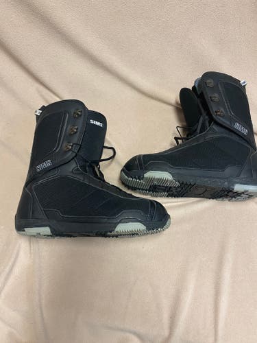 Used Size 12 Men's Sims Snowboard Boots Stiff Flex All Mountain