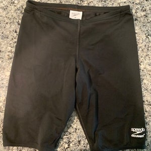 Speedo Jammer Endurance+ Black Swimsuit Size 28