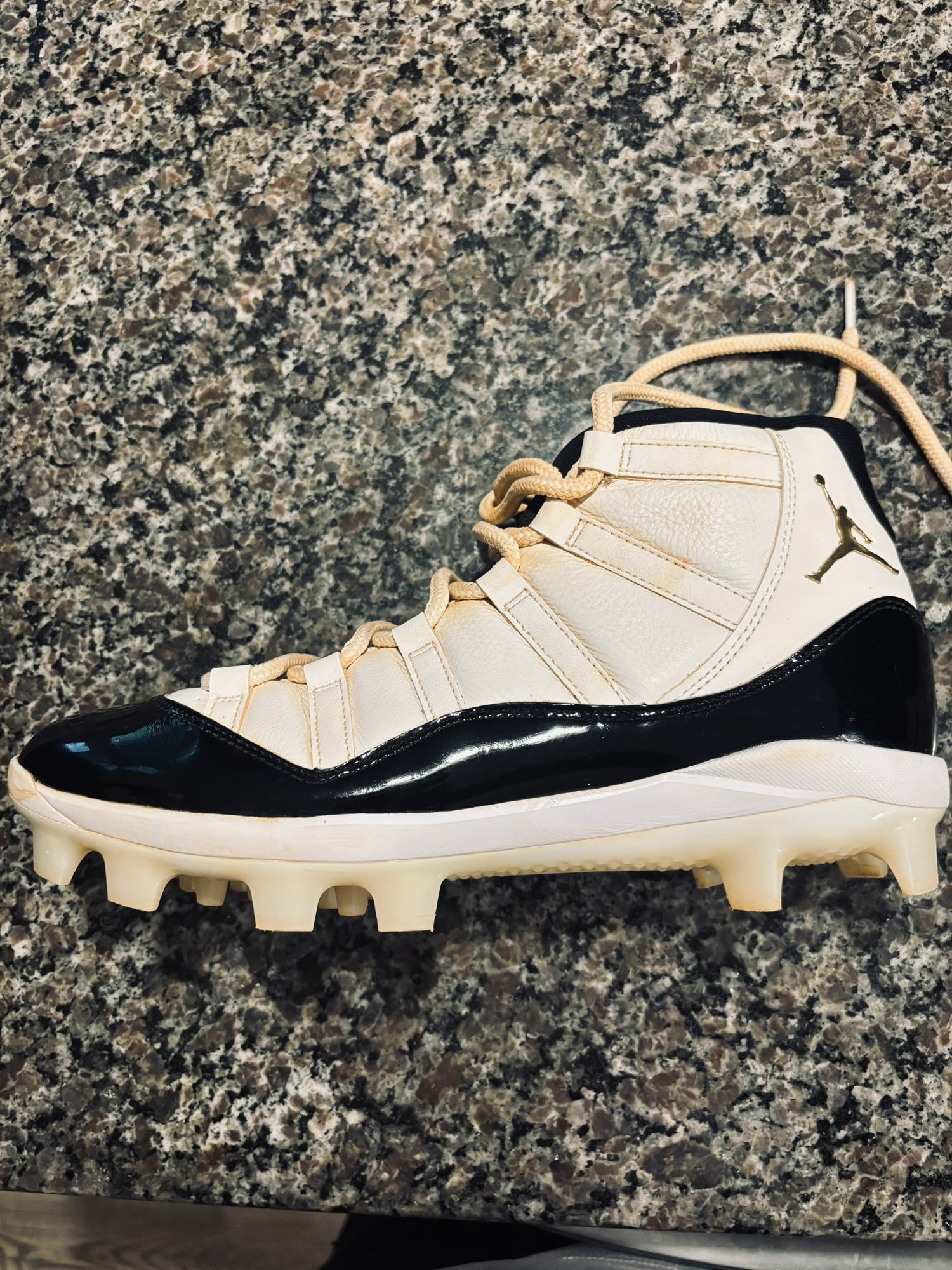 jordan 11 cleats baseball metal