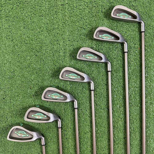 READ Callaway Big Bertha 1996 Iron Set 4-PW Ladies Women’s Flex Aldila RH